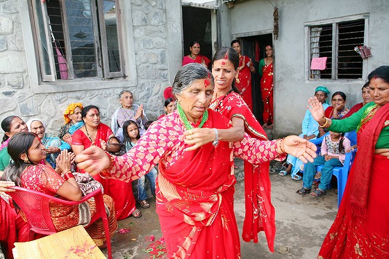 ネパールの踊り